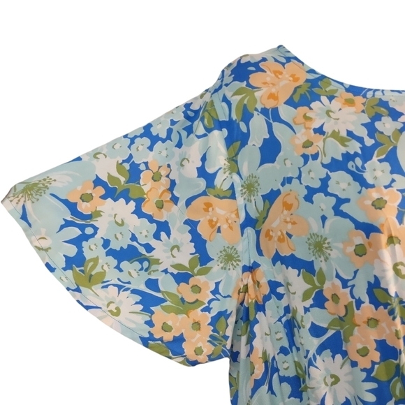 Croft & Barrow Women's Floral Print Dress Sz XL NWT - Picture 6 of 9